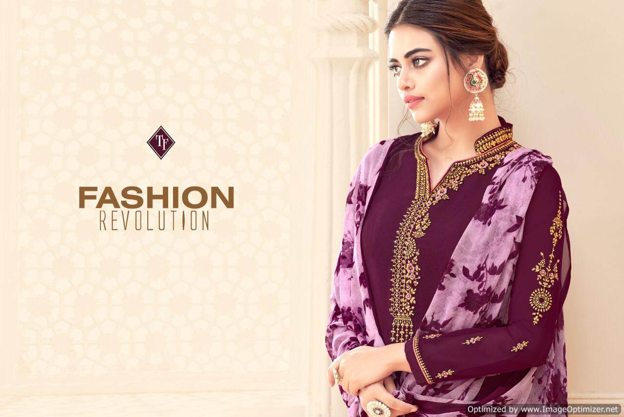 Royal Silk Vol 5 By Tanishk Fashion Churidar Dress Materials Catalogue