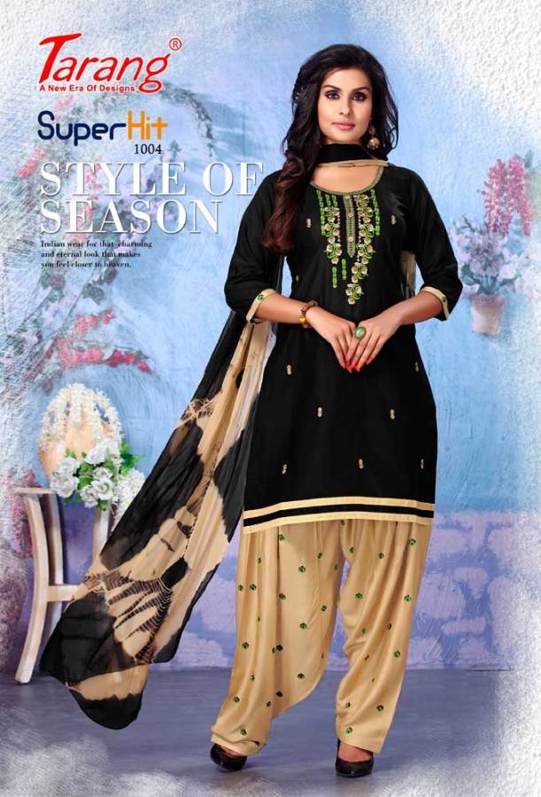 Superhit Patiyala By Tarang Fashion Punjabi Dress Materials Catalogue