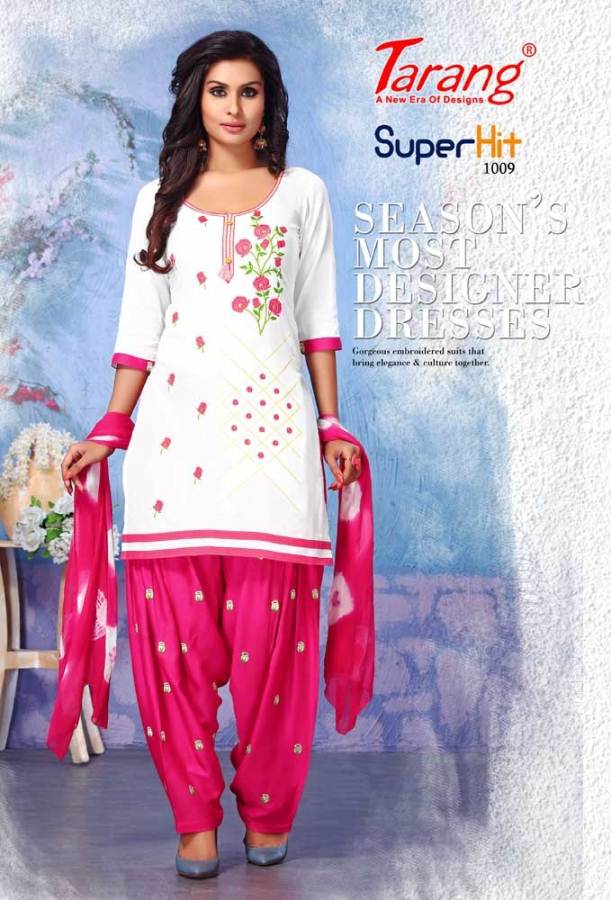 Superhit Patiyala By Tarang Fashion Punjabi Dress Materials Catalogue