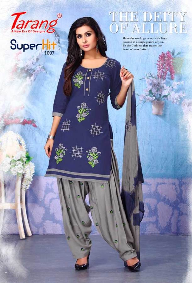 Superhit Patiyala By Tarang Fashion Punjabi Dress Materials Catalogue