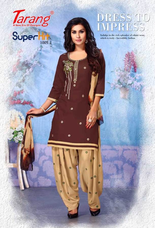 Superhit Patiyala By Tarang Fashion Punjabi Dress Materials Catalogue