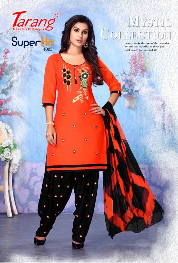 Superhit Patiyala By Tarang Fashion Punjabi Dress Materials Catalogue