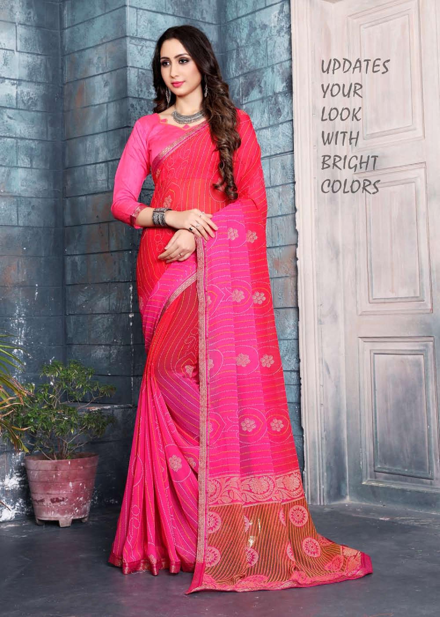 Tulsi  Weight Less Casual Wear Sarees Catalogue