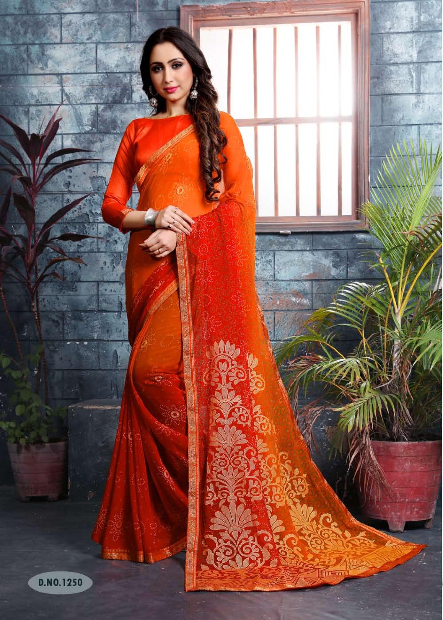 Tulsi  Weight Less Casual Wear Sarees Catalogue