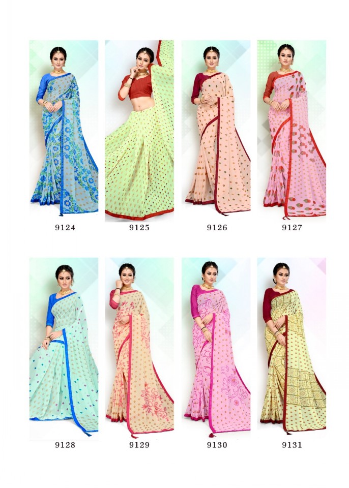 Water By Kodas Group Printed Sarees Catalogue