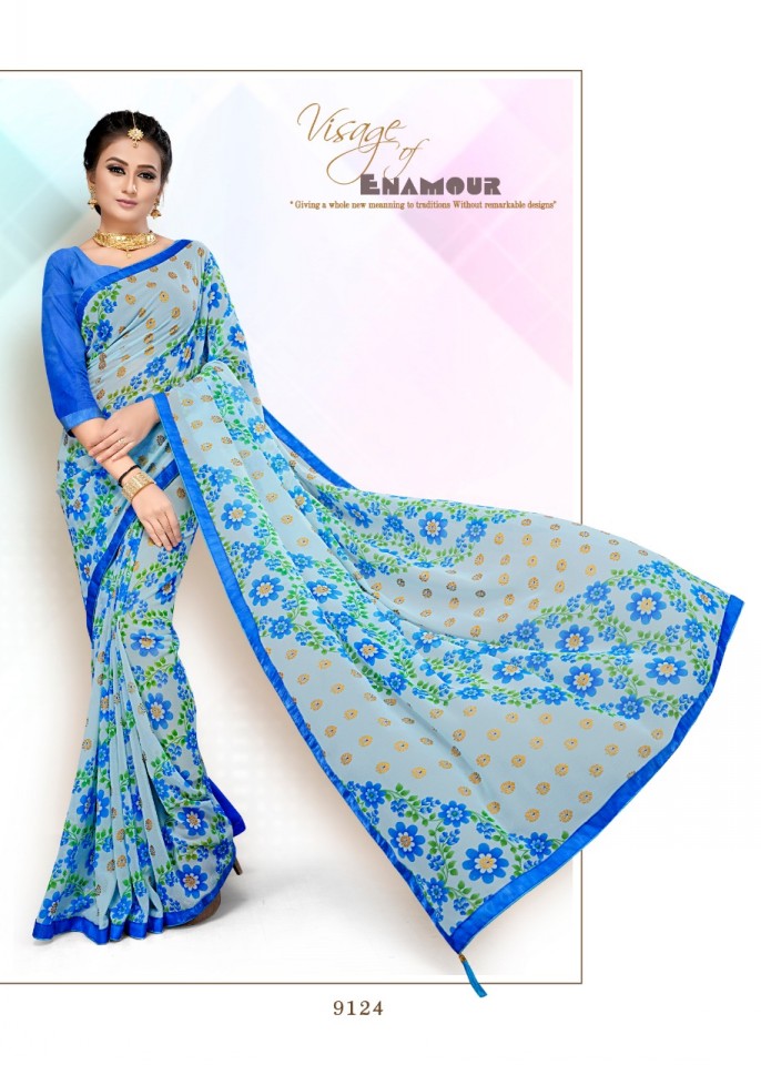 Water By Kodas Group Printed Sarees Catalogue