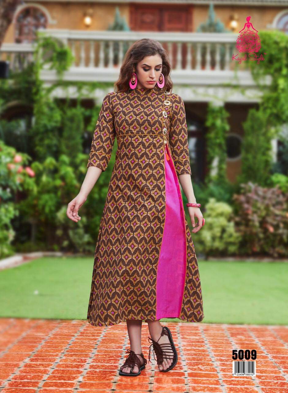 Dairy Milk Long Gown Style Kurti