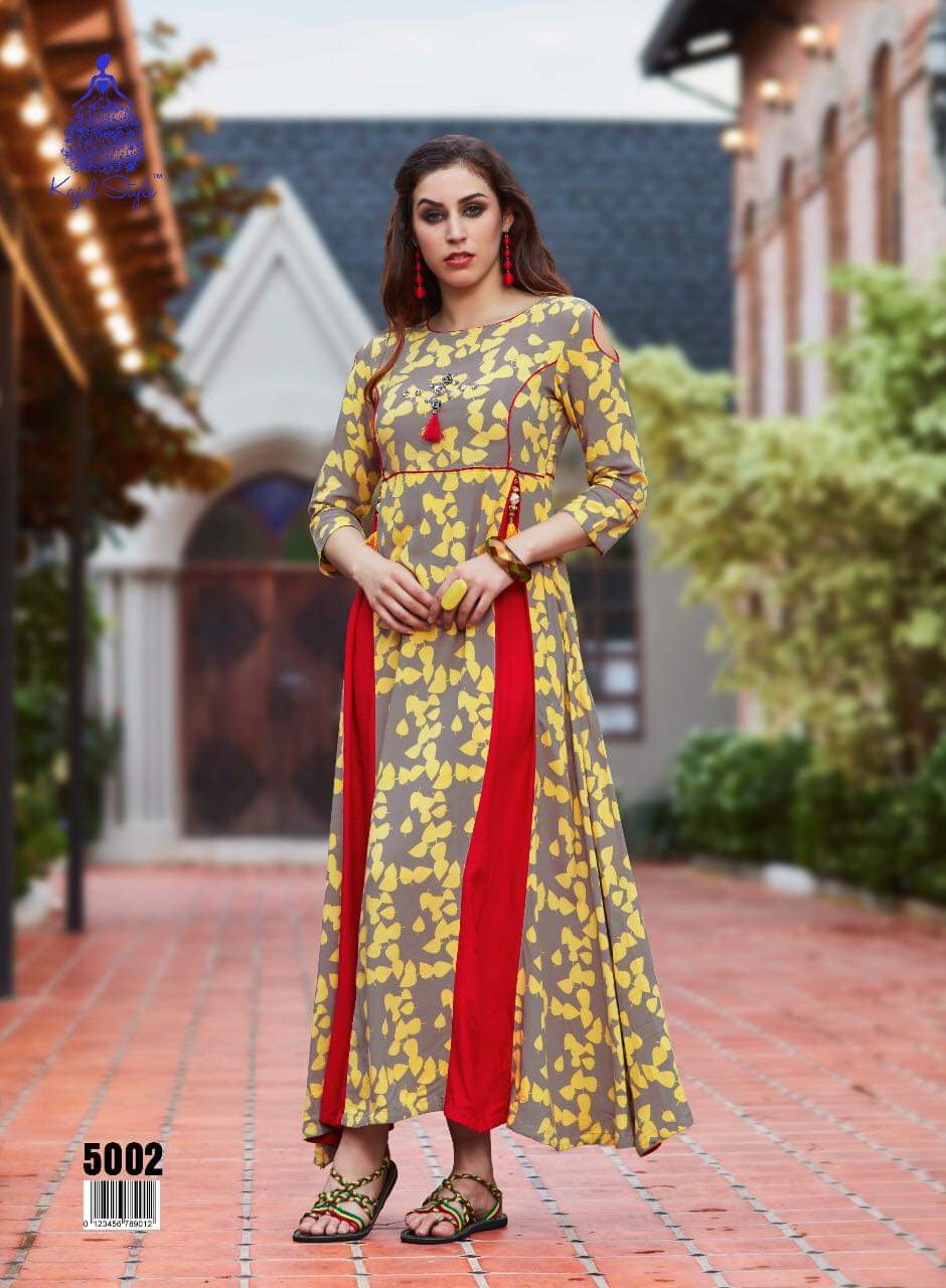 Dairy Milk Long Gown Style Kurti
