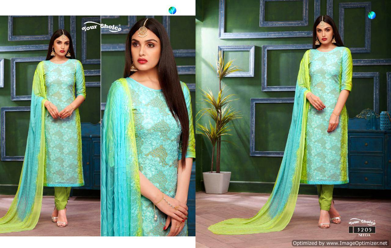 Needa By Your Choice  Pakistani Salwar Suit Catalogue