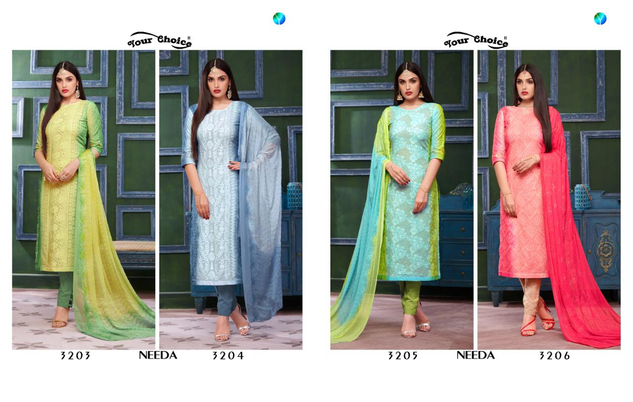 Needa By Your Choice  Pakistani Salwar Suit Catalogue