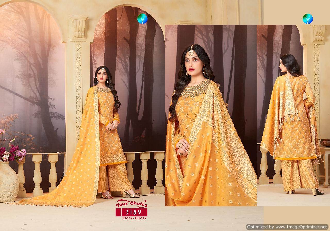 Ban Than By Your Choice Designer Salwar Kameez Catalogue
