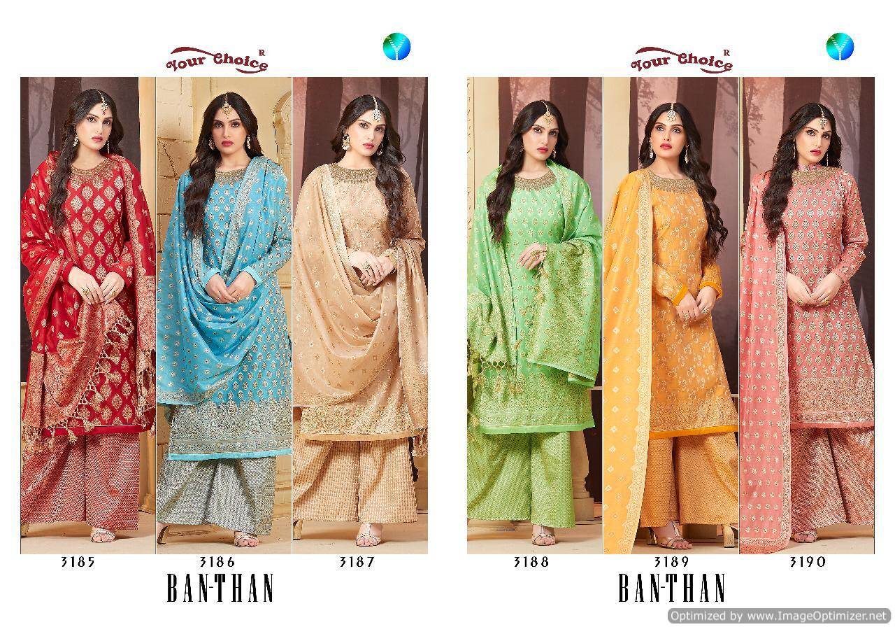 Ban Than By Your Choice Designer Salwar Kameez Catalogue