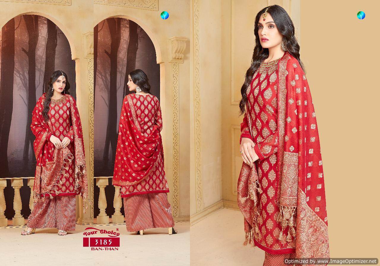 Ban Than By Your Choice Designer Salwar Kameez Catalogue