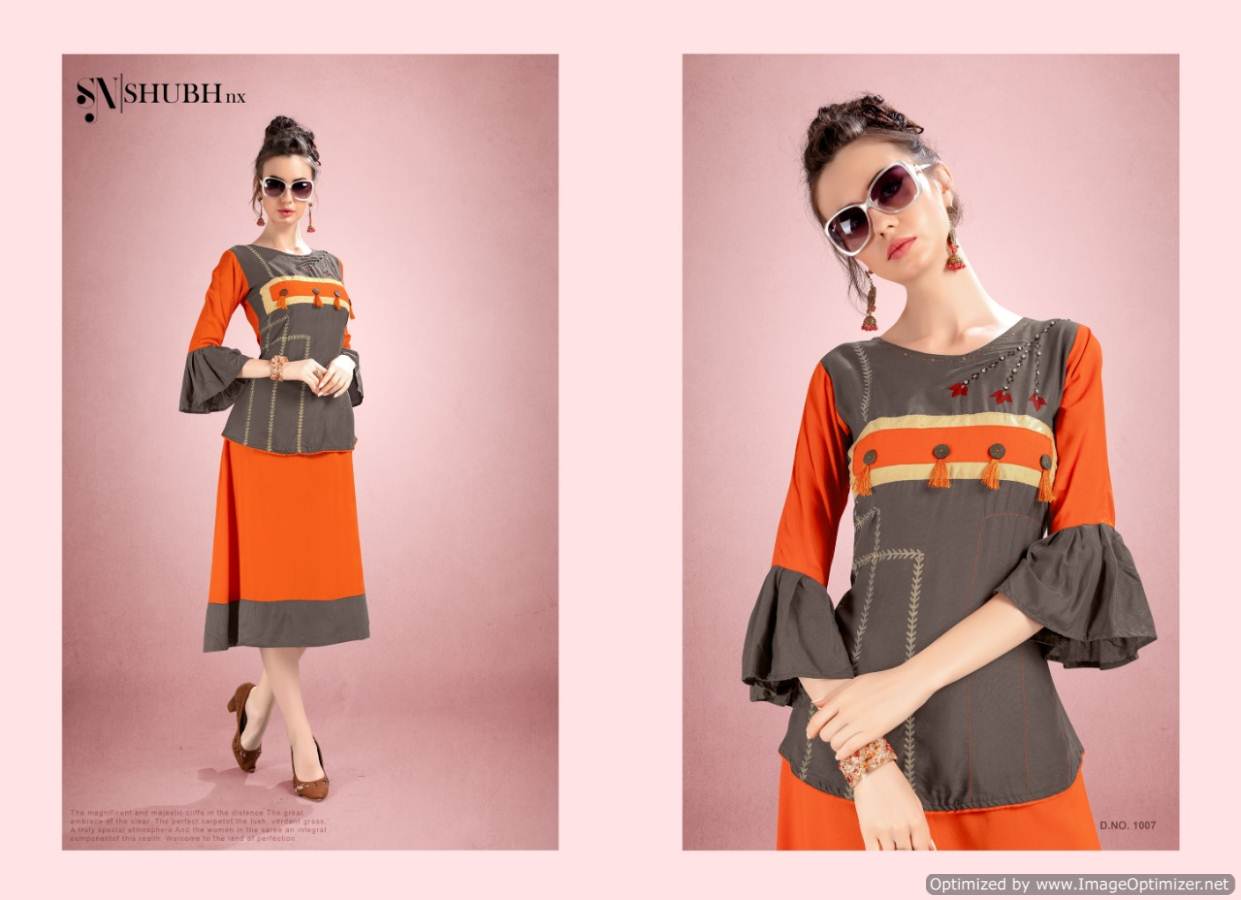 Akshara By Shubh Designer Kurti Catalogue