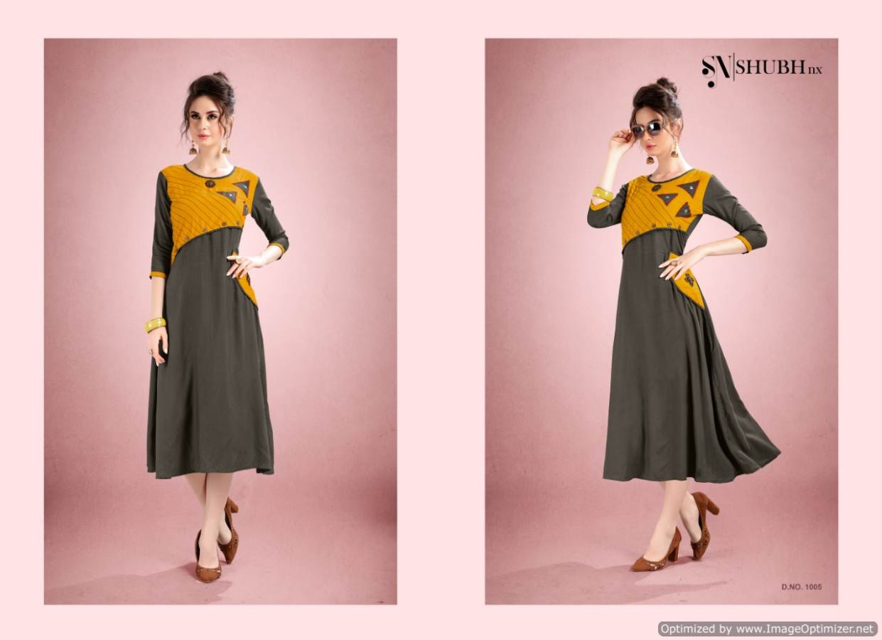 Akshara By Shubh Designer Kurti Catalogue