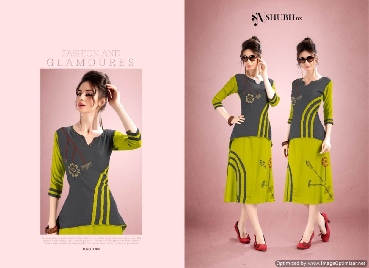 Akshara By Shubh Designer Kurti Catalogue