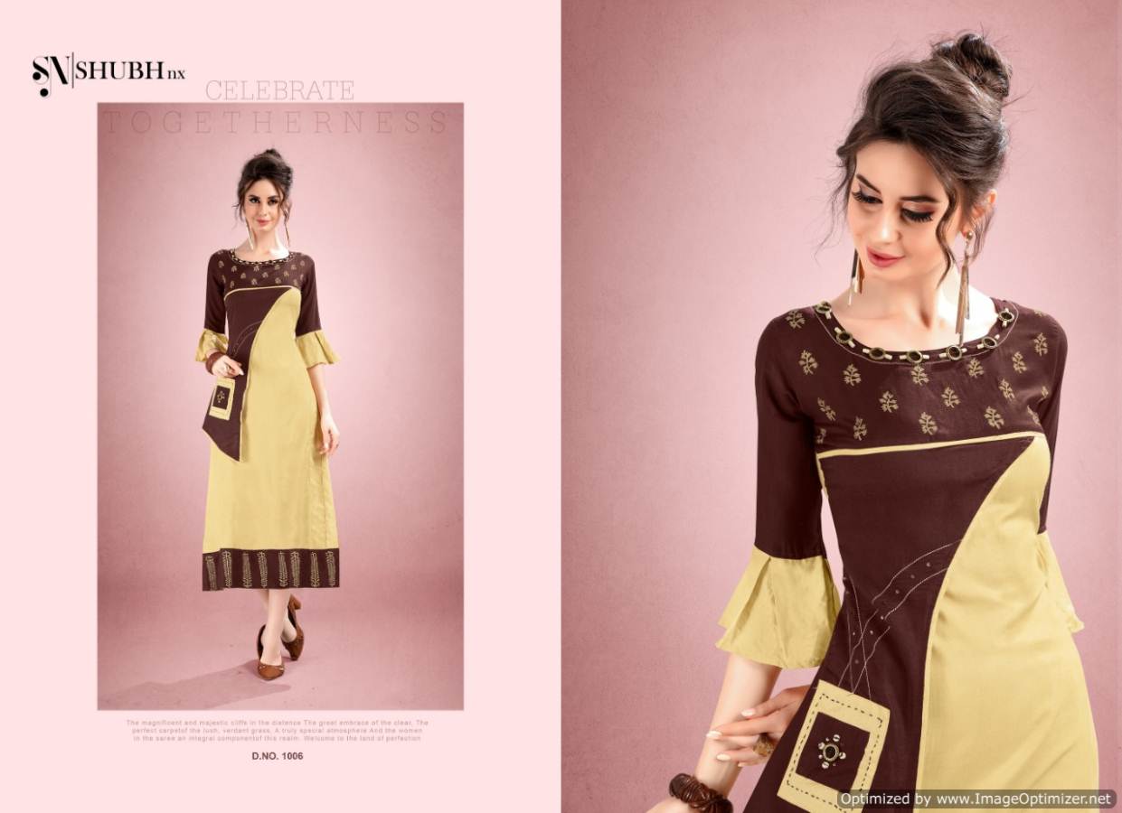 Akshara By Shubh Designer Kurti Catalogue