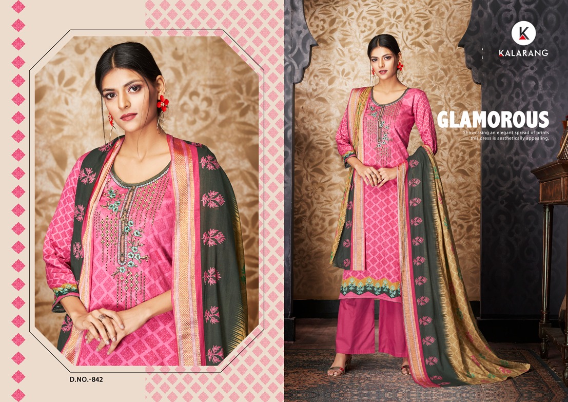 Amrita By Kalarung Fashion Designer Dress Materials Catalogue