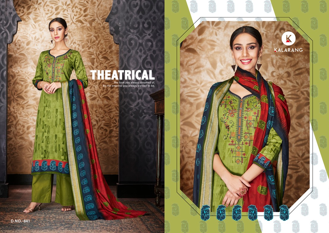 Amrita By Kalarung Fashion Designer Dress Materials Catalogue