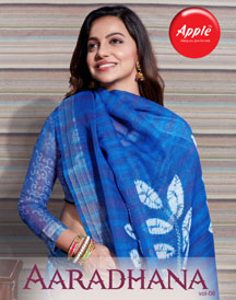 Aaradhana Vol 6 By Apple Fashion Designer Printed Silk Sarees Catalogue