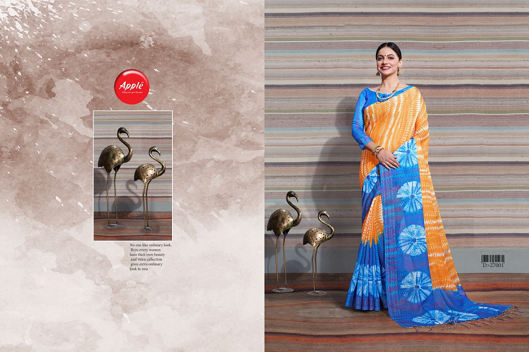 Aaradhana Vol 6 By Apple Fashion Designer Printed Silk Sarees Catalogue