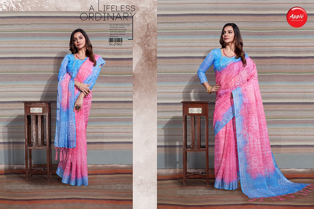 Aaradhana Vol 6 By Apple Fashion Designer Printed Silk Sarees Catalogue