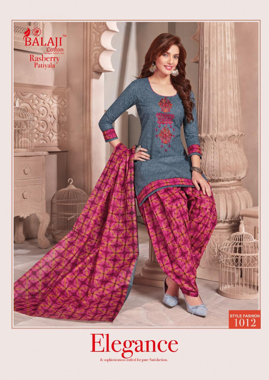 Rasberry Balaji Cotton Dress Materials