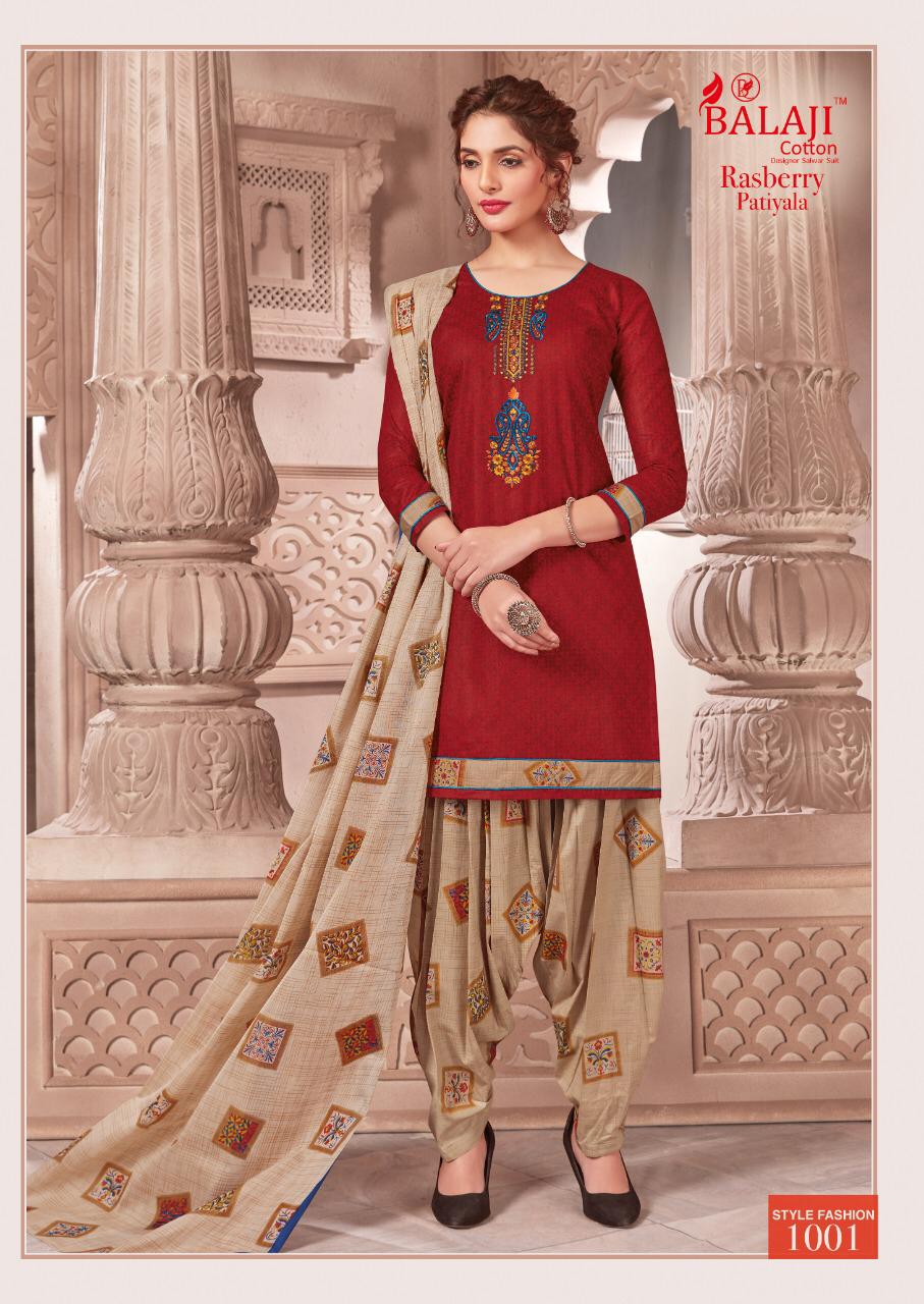 Rasberry Balaji Cotton Dress Materials