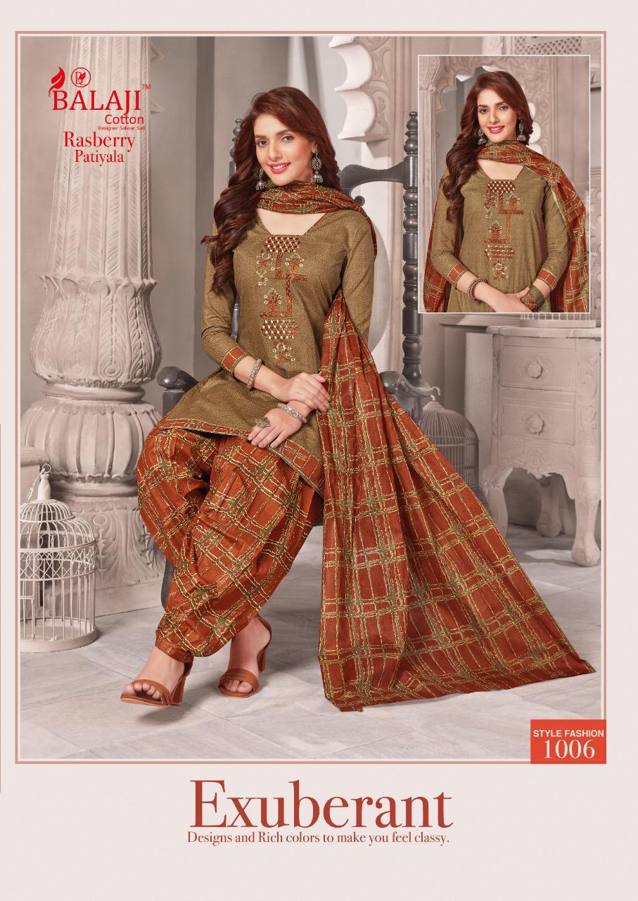 Rasberry Balaji Cotton Dress Materials