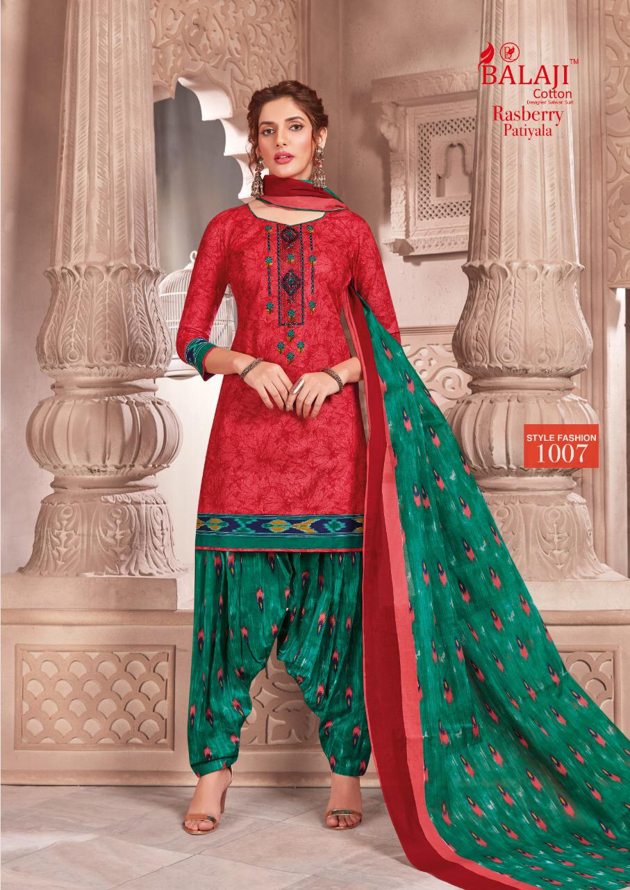 Rasberry Balaji Cotton Dress Materials