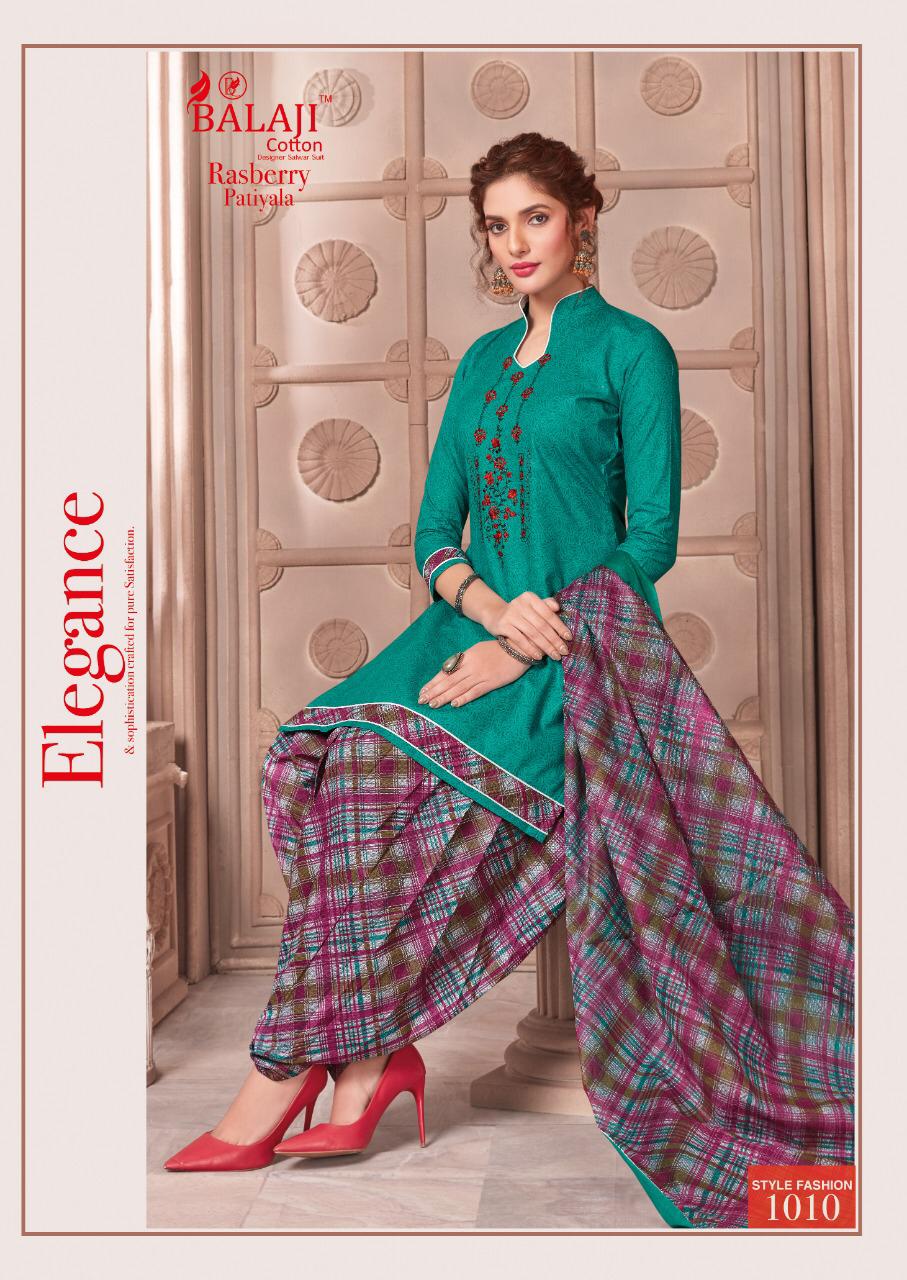 Rasberry Balaji Cotton Dress Materials
