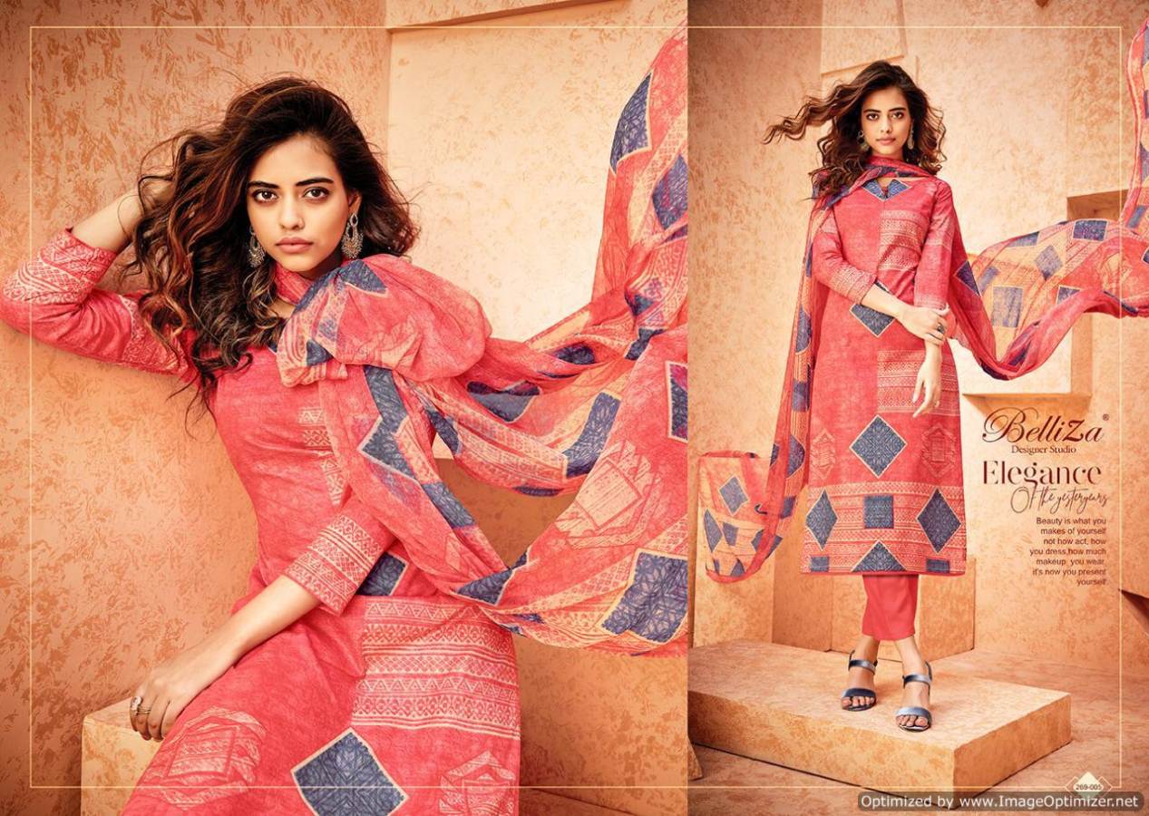 Gulnaaz Vol 3 By Beliza Designer Cotton Dress Materials Catalogue