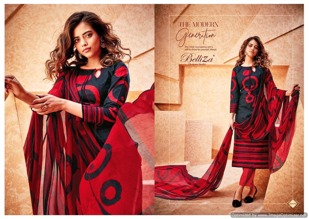 Gulnaaz Vol 3 By Beliza Designer Cotton Dress Materials Catalogue