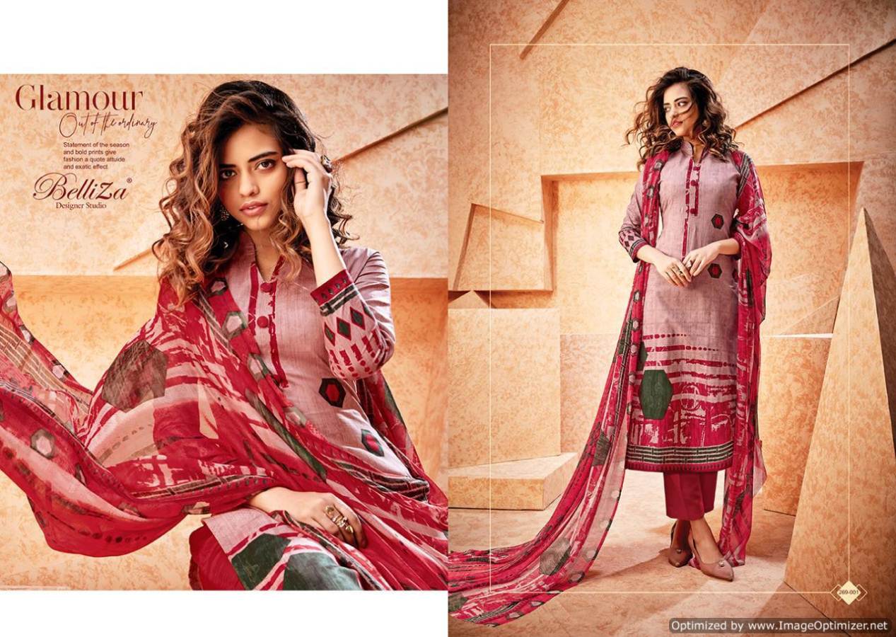 Gulnaaz Vol 3 By Beliza Designer Cotton Dress Materials Catalogue