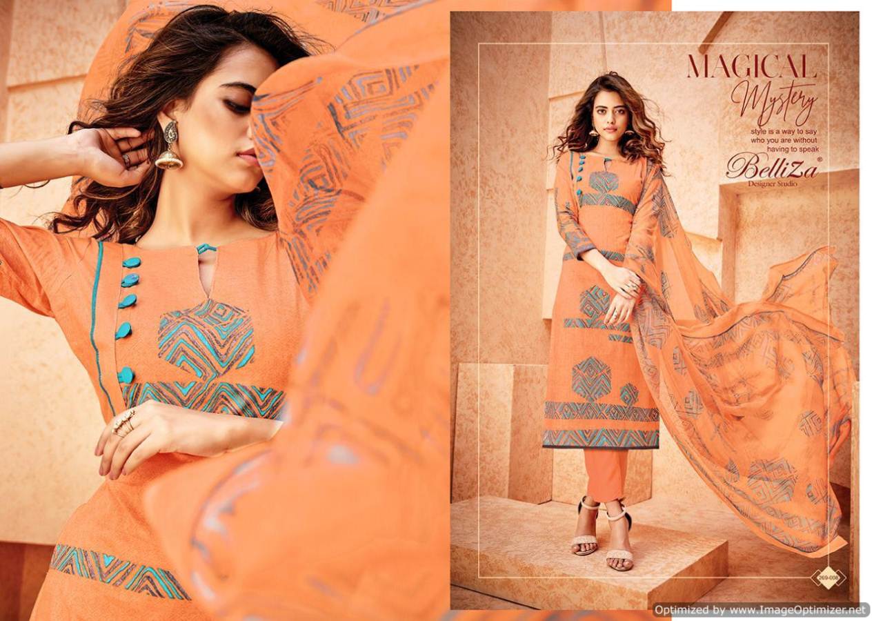 Gulnaaz Vol 3 By Beliza Designer Cotton Dress Materials Catalogue