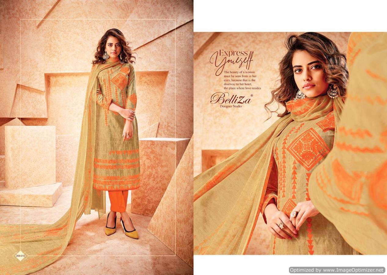 Gulnaaz Vol 3 By Beliza Designer Cotton Dress Materials Catalogue