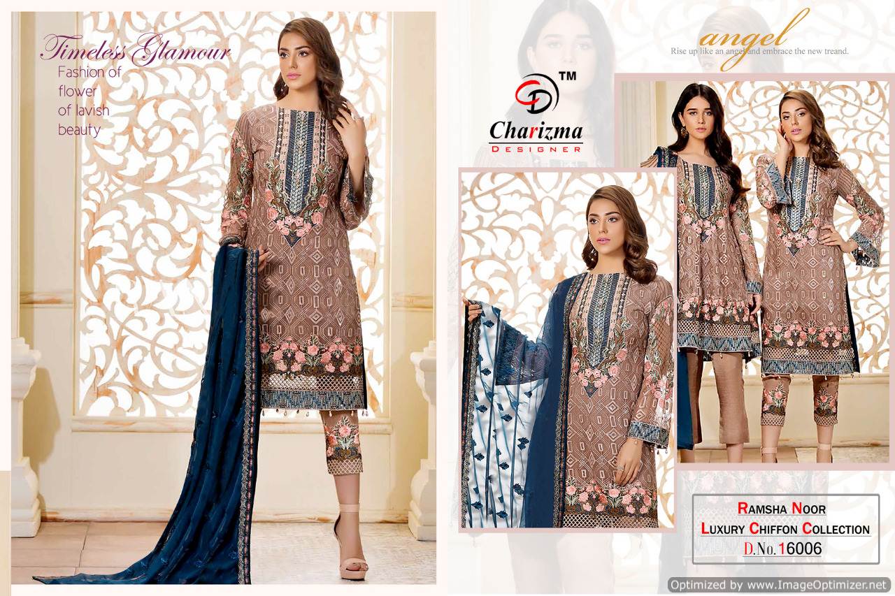 Ramsha Noor By Charizma Pakistani Salwar Suit Catalogue