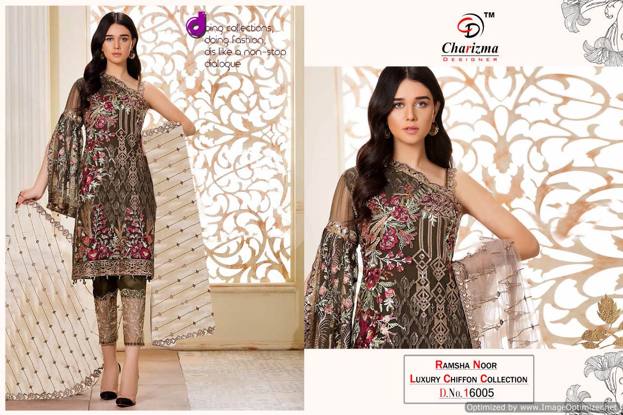 Ramsha Noor By Charizma Pakistani Salwar Suit Catalogue