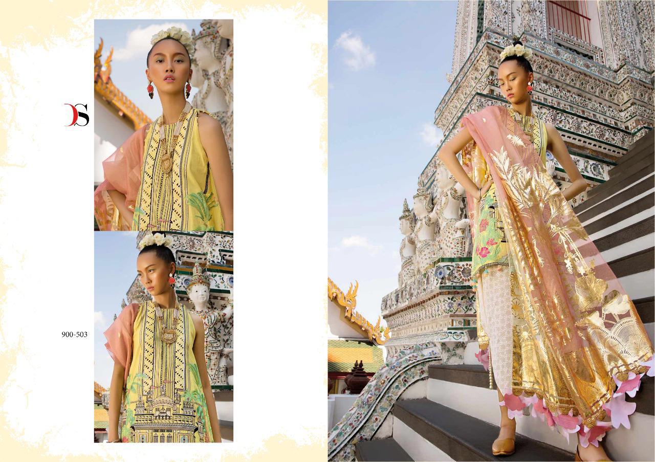 Deepsy Suit By Crimson Lawn 19 Pakistani Salwar Suit Catalogue