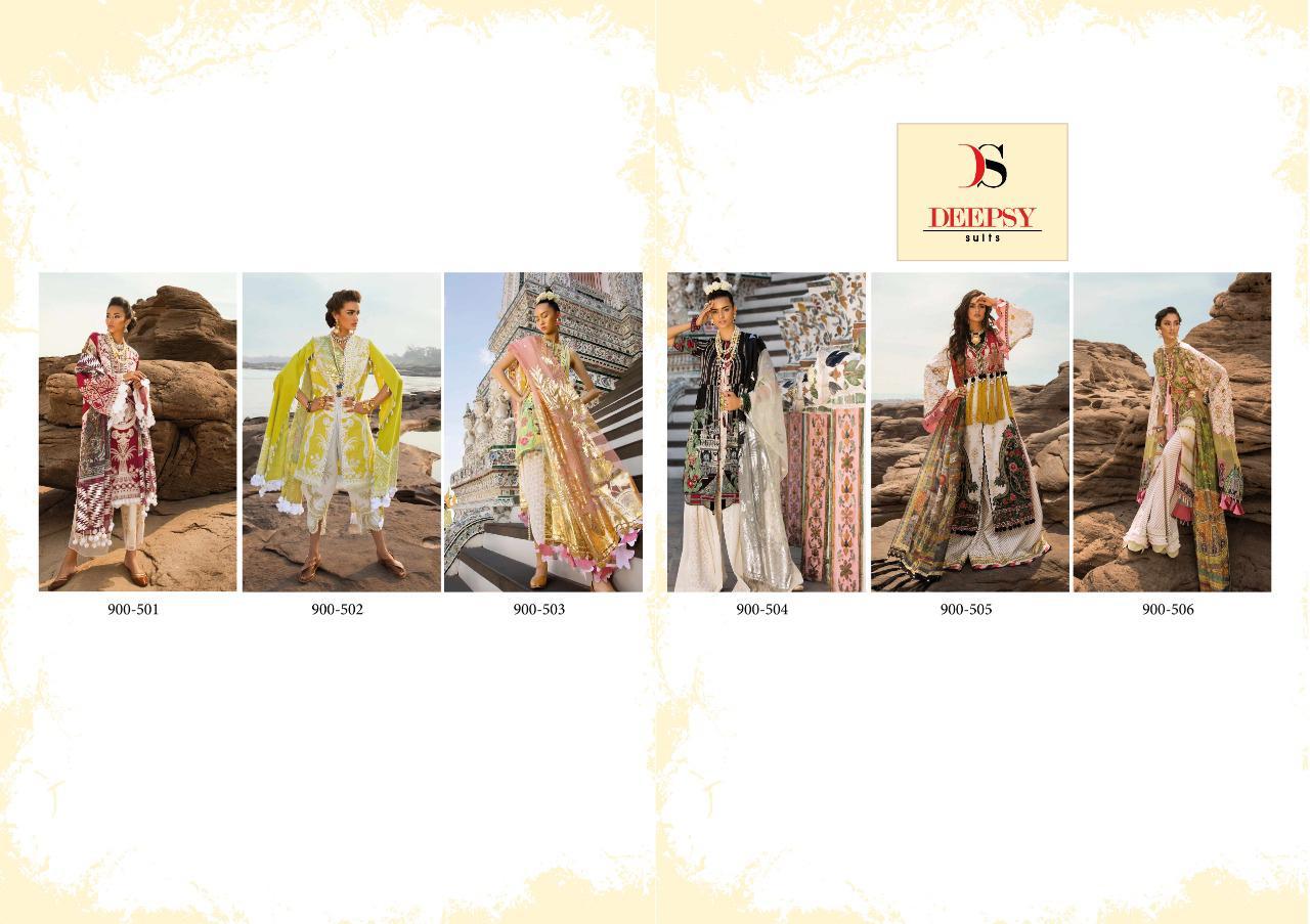 Deepsy Suit By Crimson Lawn 19 Pakistani Salwar Suit Catalogue