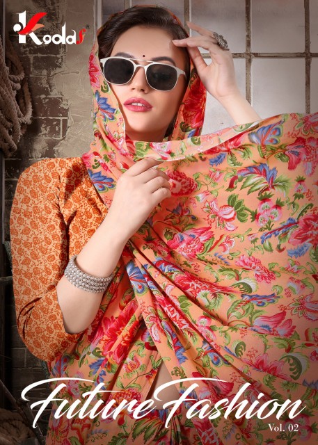 Future Fashion Vol 2 By Kodas Group Printed Sarees Catalogue