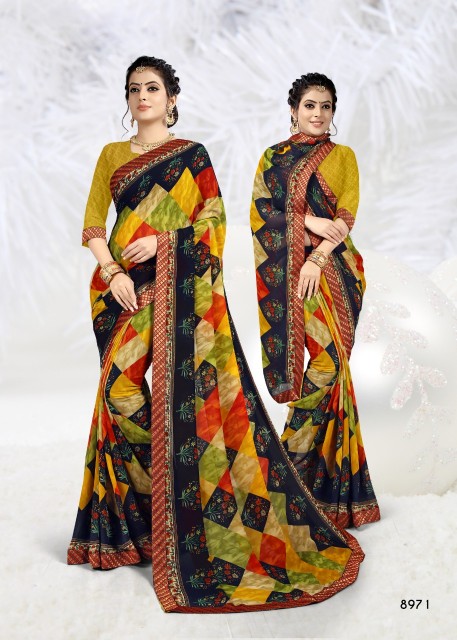 Gacchi Vol 3 By Sitka Fashion Printed Sarees Catalogue