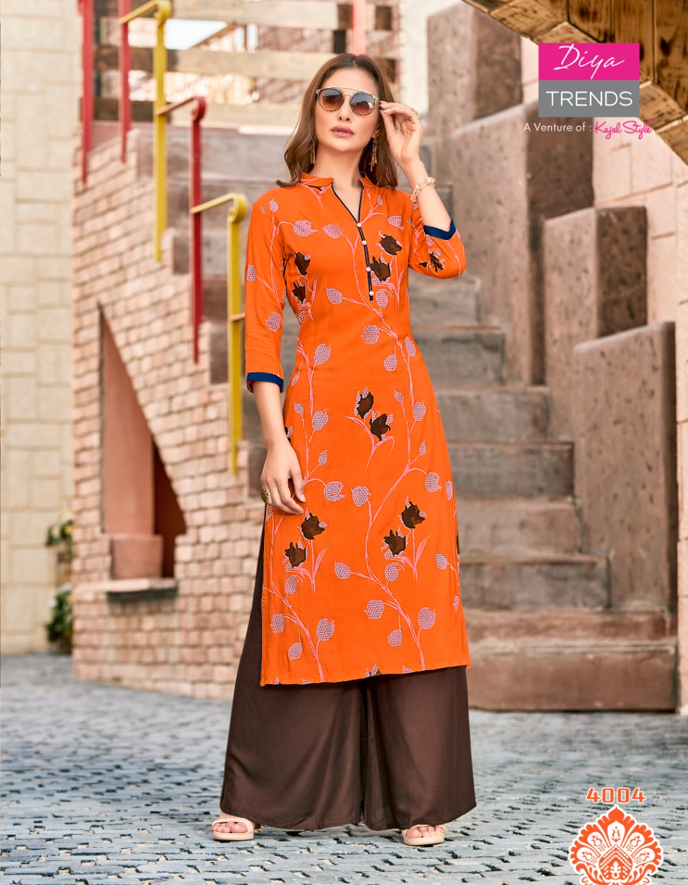 Garden City Vol 4 Rayon Printed Kurtis Catalogue