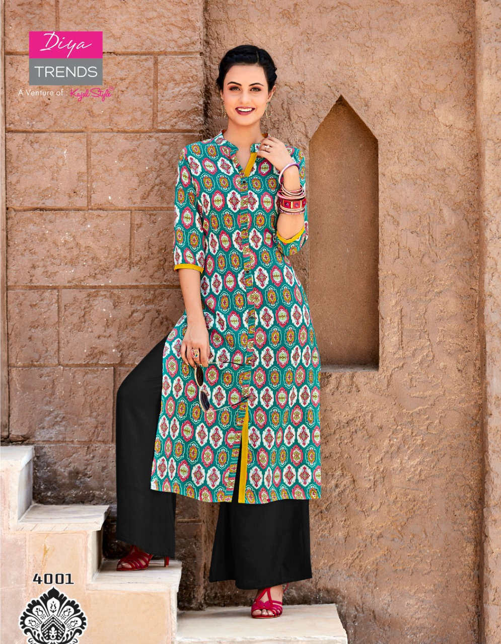 Garden City Vol 4 Rayon Printed Kurtis Catalogue