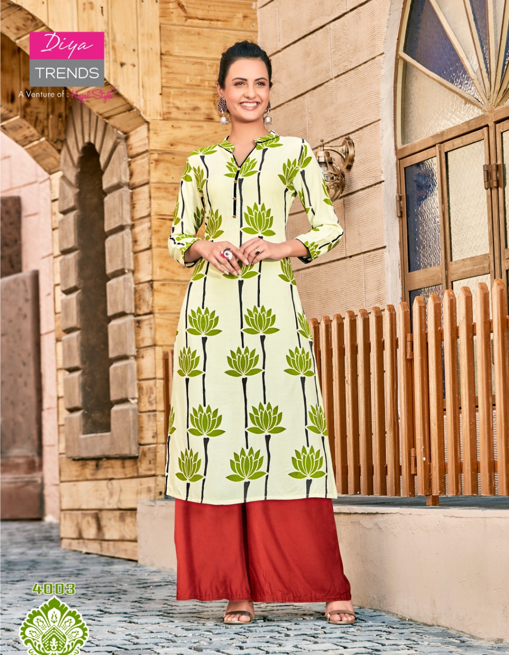 Garden City Vol 4 Rayon Printed Kurtis Catalogue
