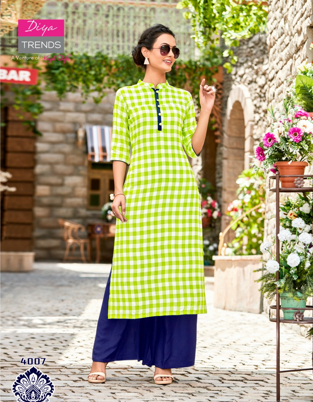 Garden City Vol 4 Rayon Printed Kurtis Catalogue