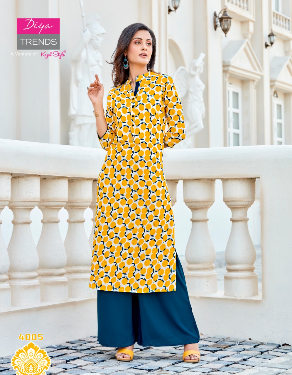 Garden City Vol 4 Rayon Printed Kurtis Catalogue