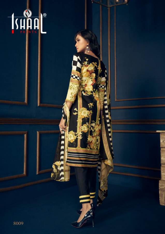 Gulmohar Vol 8 By Ishaal Prints Designer Dress Materials Catalogue