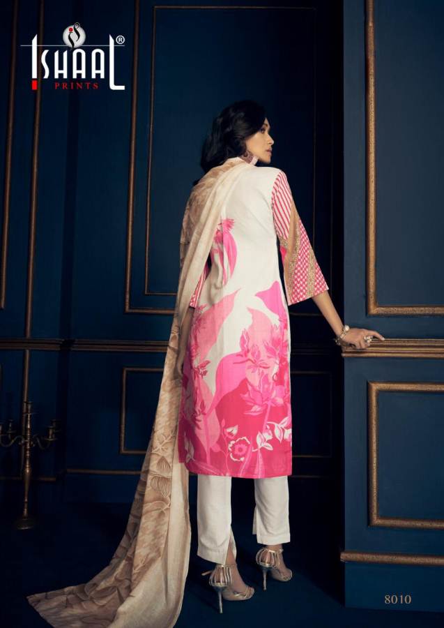 Gulmohar Vol 8 By Ishaal Prints Designer Dress Materials Catalogue