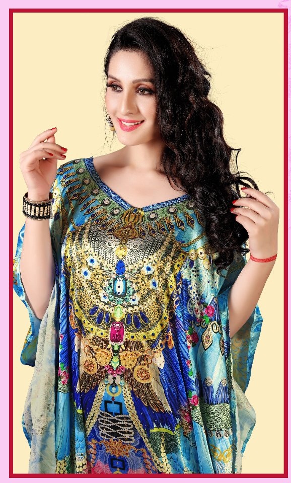 Kaftans Vol 2 By Jelite Long Kurtis Catalogue
